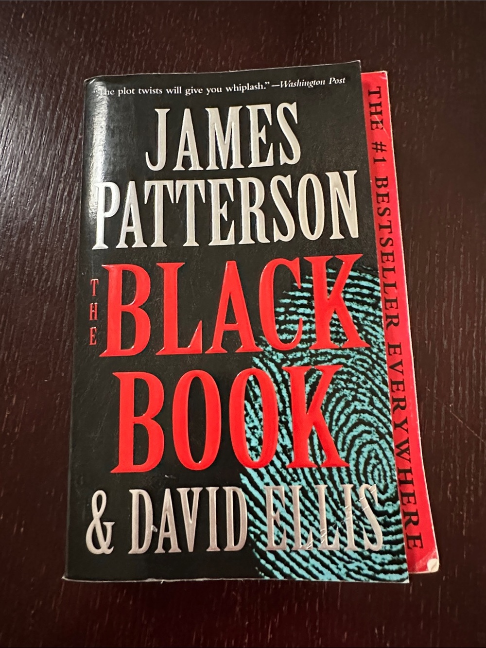 The Black Book paperback novel by James Patterson and David Ellis